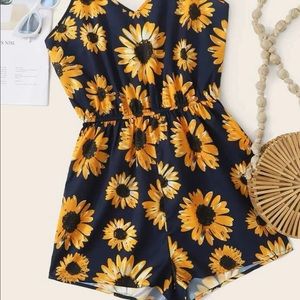 Sunflower Romper